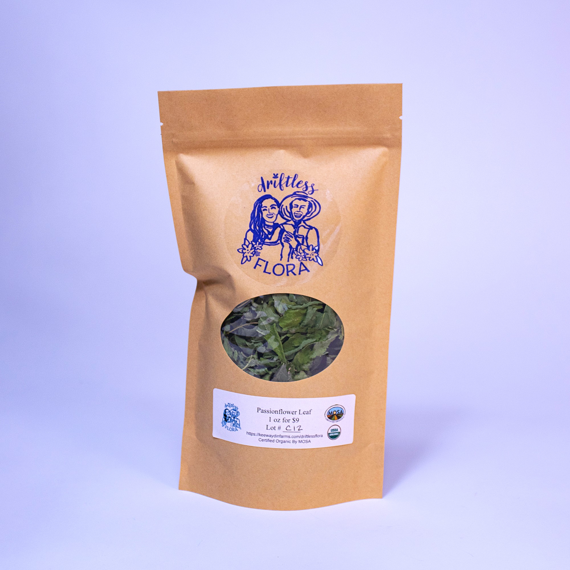 Passion Flower Leaf 1